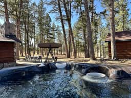Refined Rustic: Pine Lodge + Private Bunkhouse