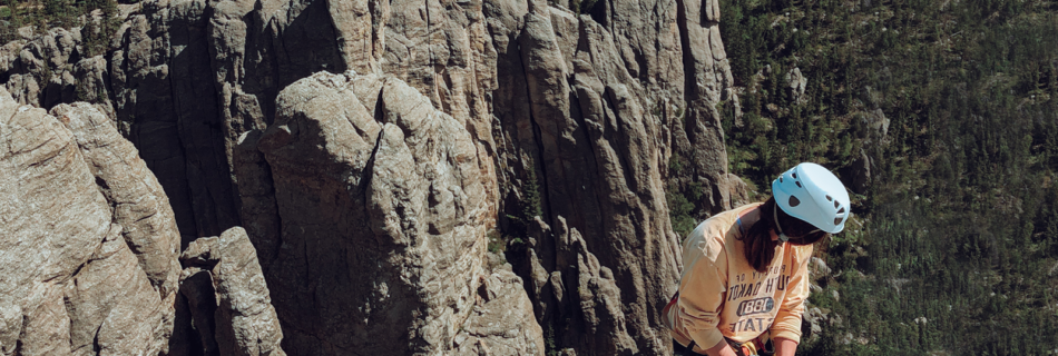 Climbing in the Black Hills