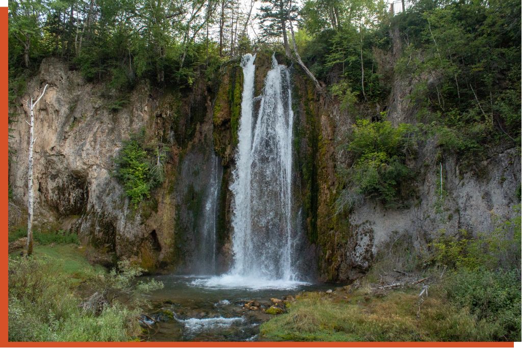 black hills waterfalls